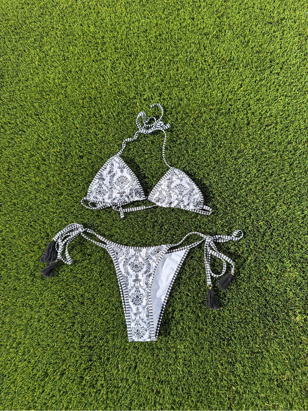Women’s Black & White Bikini